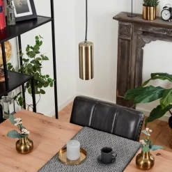 hofstein Suspension Javel Noir, 1 lumière