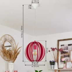 Luminaires Scandinaves-hofstein Suspension Llucura Blanc, 1 lumière