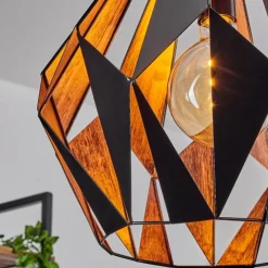 Luminaires Orientaux-hofstein Suspension Marang Noir, 1 lumière