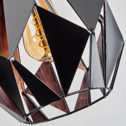 Luminaires Orientaux-hofstein Suspension Marang Noir, 3 lumières