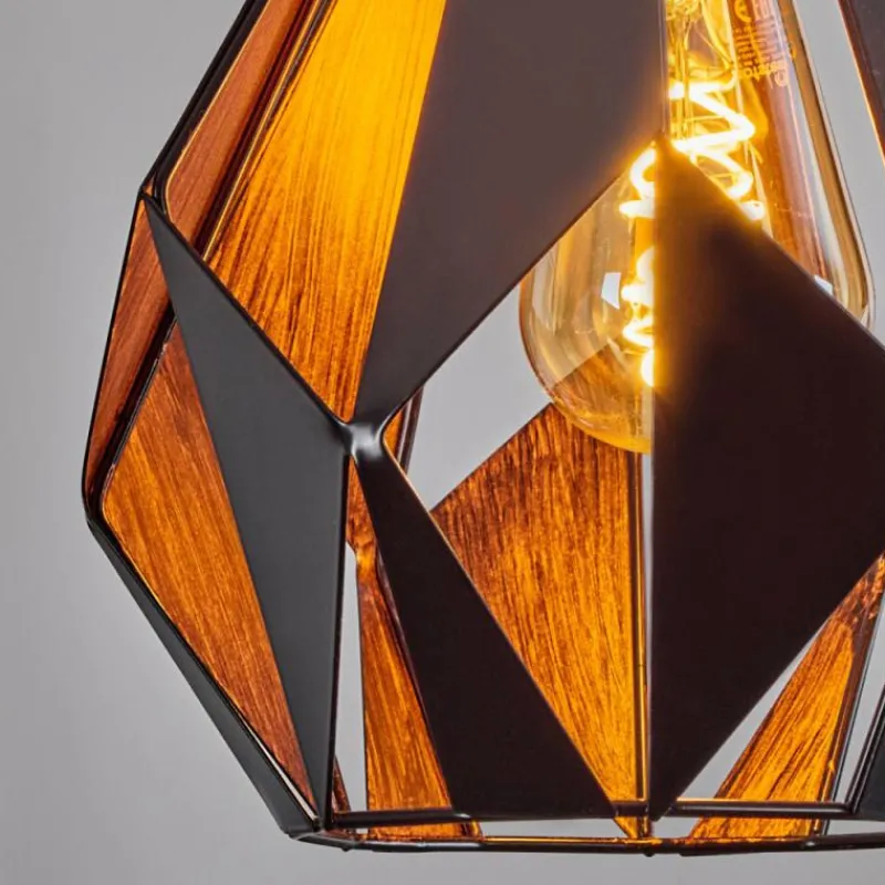 Luminaires Orientaux-hofstein Suspension Marang Noir, 1 lumière