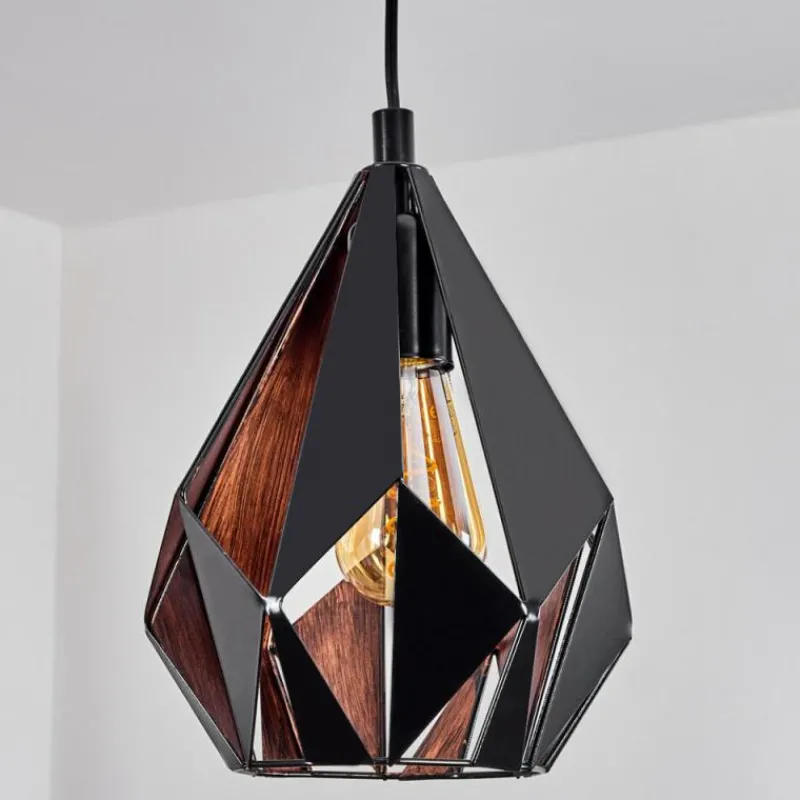 Luminaires Orientaux-hofstein Suspension Marang Noir, 1 lumière
