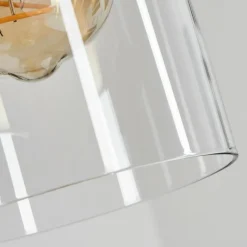 hofstein Suspension Miaqui Noir, 1 lumière