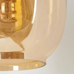 hofstein Suspension Nanami Argent Oxydé, Or, 7 lumières