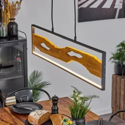 hofstein Suspension Nevogilde LED Noir, 1 lumière