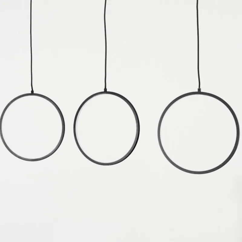 hofstein Suspension Nevogilde LED Noir, 1 lumière* Suspensions