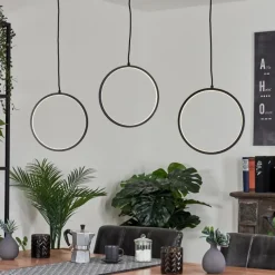 hofstein Suspension Nevogilde LED Noir, 1 lumière* Suspensions