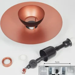 Luminaires Scandinaves-hofstein Suspension Pietranera Noir, 1 lumière