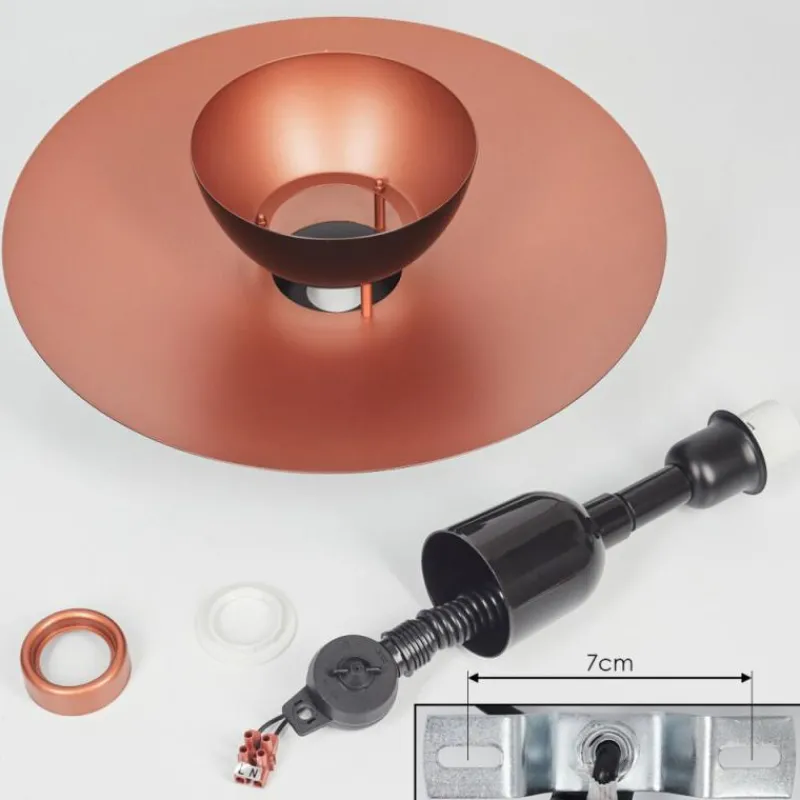 Luminaires Scandinaves-hofstein Suspension Pietranera Noir, 1 lumière