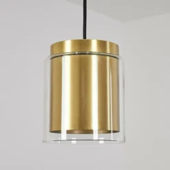 hofstein Suspension Pimeirol Noir, 1 lumière