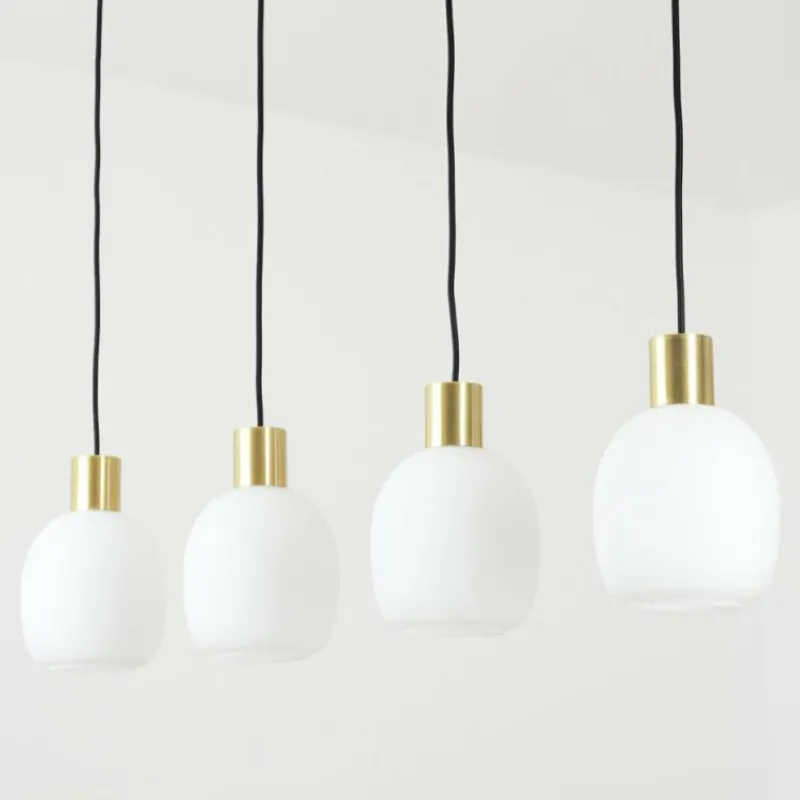 hofstein Suspension Pintacura Laiton, 4 lumières