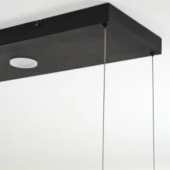 hofstein Suspension Quirihue LED Noir, Blanc, 6 lumières