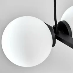 hofstein Suspension Rascoupet Noir, 6 lumières