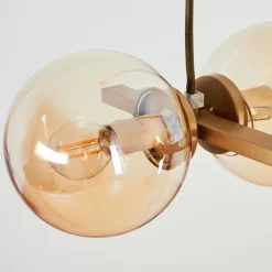 hofstein Suspension Rascoupet Or, 6 lumières