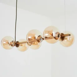 hofstein Suspension Rascoupet Or, 6 lumières