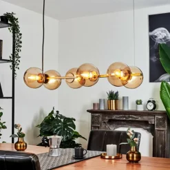 hofstein Suspension Rascoupet Or, 6 lumières