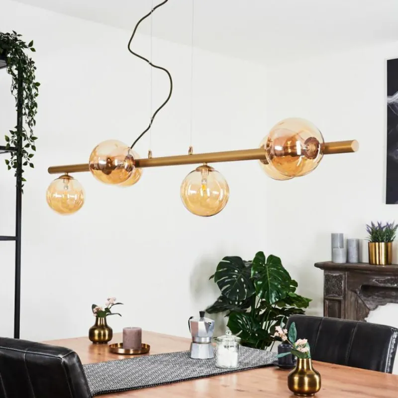 hofstein Suspension Remaisnil Laiton, 6 lumières