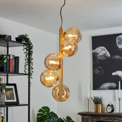 hofstein Suspension Remaisnil Or, 5 lumières