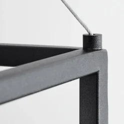 hofstein Suspension Sarniguet Noir, 4 lumières