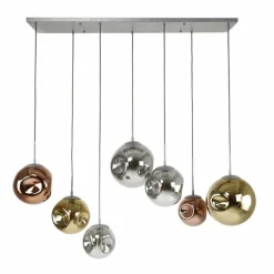 hofstein Suspension Stellar Anthracite, 7 lumières