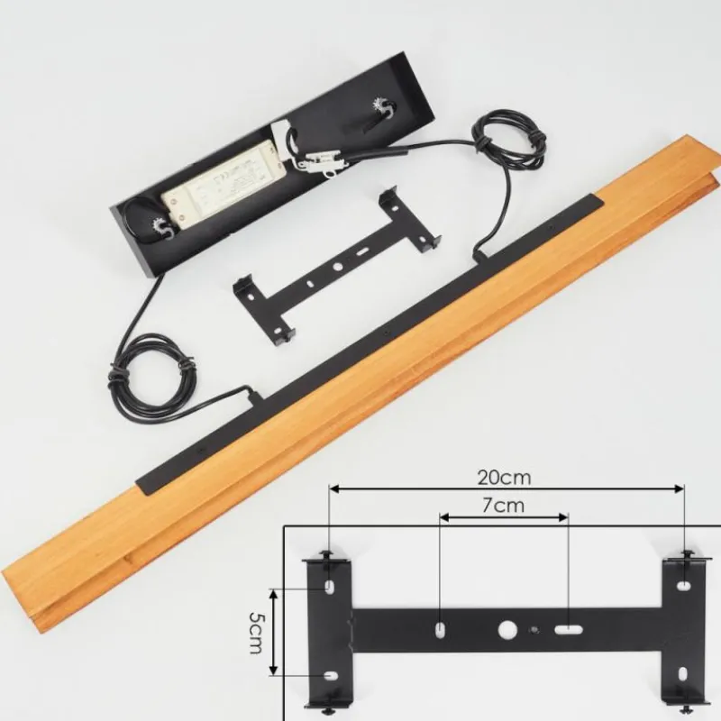 Luminaires Scandinaves-hofstein Suspension Teira LED Écru, Noir, 1 lumière