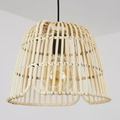 Luminaires Scandinaves-hofstein Suspension Tresminas Noir, 1 lumière