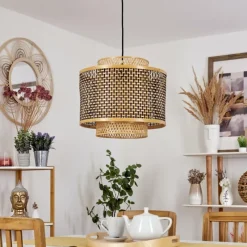 Luminaires Orientaux-hofstein Suspension Tunga Noir, 1 lumière