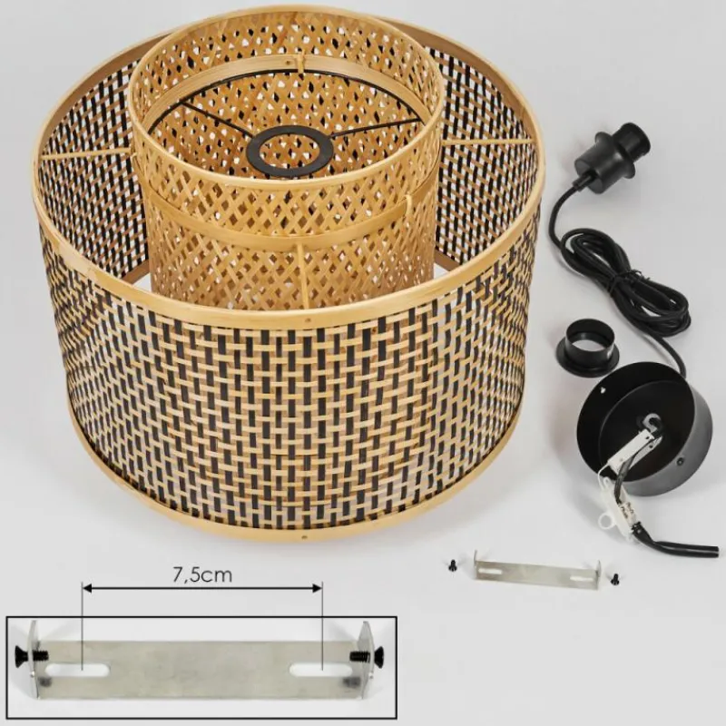 Luminaires Orientaux-hofstein Suspension Tunga Noir, 1 lumière