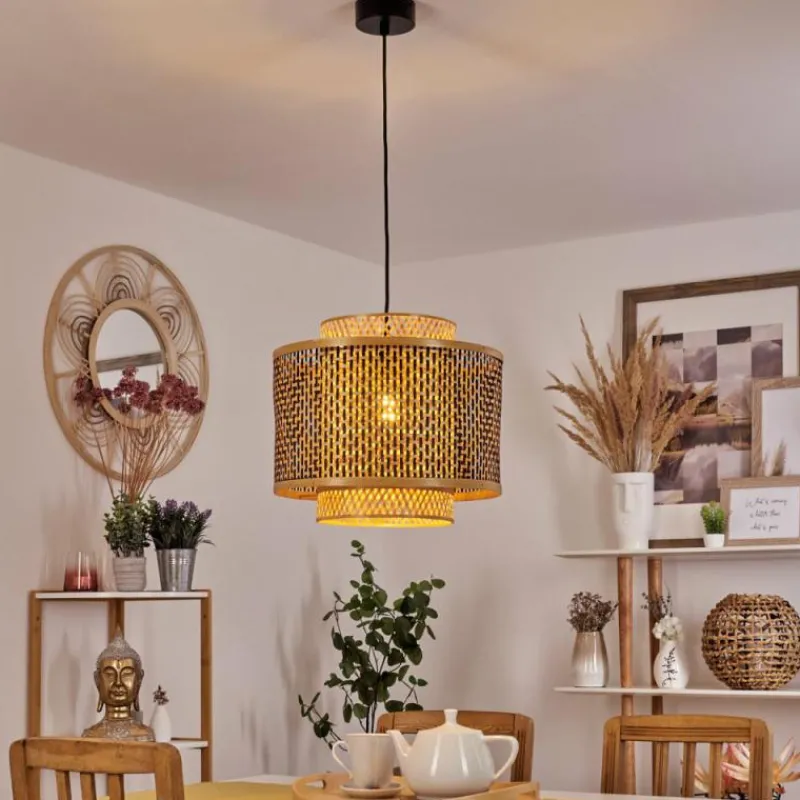 Luminaires Orientaux-hofstein Suspension Tunga Noir, 1 lumière