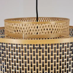 Luminaires Orientaux-hofstein Suspension Tunga Noir, 1 lumière