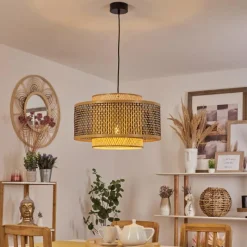 Luminaires Orientaux-hofstein Suspension Tunga Noir, 1 lumière