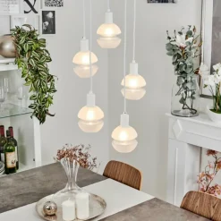 hofstein Suspension Ventosa Blanc, 5 lumières