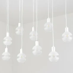 hofstein Suspension Ventosa Blanc, 9 lumières