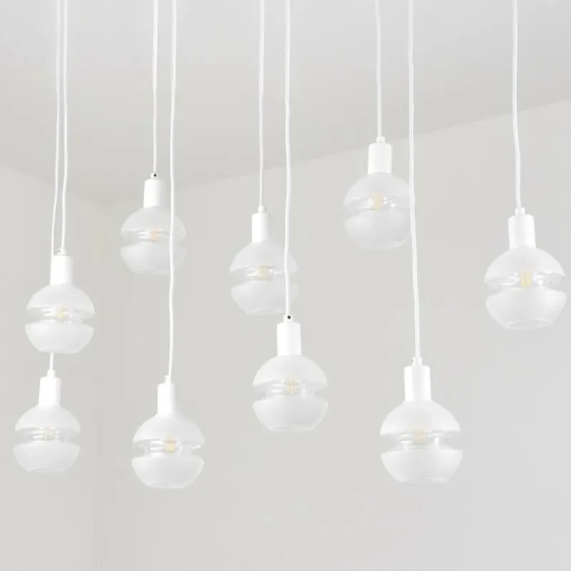 hofstein Suspension Ventosa Blanc, 9 lumières