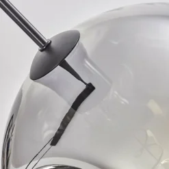 hofstein Suspension - Verre 30 cm Ripoll Clair, Fumé, 3 lumières