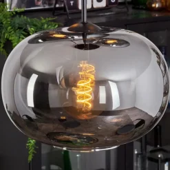 Suspension Verre Fumé-hofstein Suspension - Verre Apedo Fumé, 3 lumières