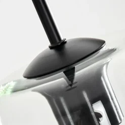 hofstein Suspension - Verre Lauden Clair, 1 lumière