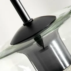 hofstein Suspension - Verre Lauden Clair, 1 lumière