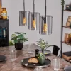 hofstein Suspension - Verre Parane Fumé, 3 lumières