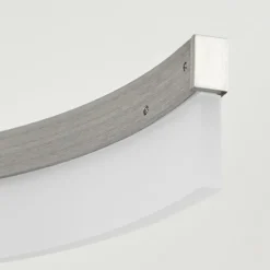 hofstein Suspension Vignats LED Nickel mat, 4 lumières* Éclairage Led