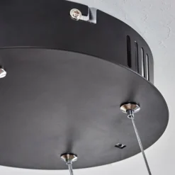 hofstein Suspension Zibreira LED Noir, 1 lumière, Télécommandes