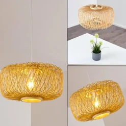 Luminaires Scandinaves-hofstein Suspension Acapulco Blanc, 1 lumière