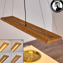 hofstein Suspension Adak LED Gris, 1 lumière