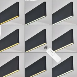 hofstein Suspension Aduard LED Anthracite, 2 lumières