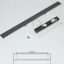 hofstein Suspension Aduard LED Anthracite, 2 lumières