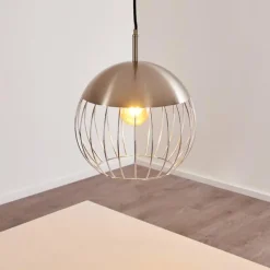 hofstein Suspension Agiez Nickel mat, 1 lumière* Suspensions