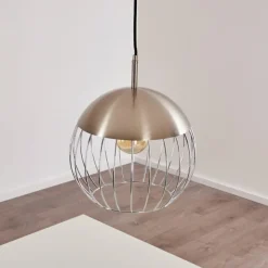 hofstein Suspension Agiez Nickel mat, 1 lumière* Suspensions