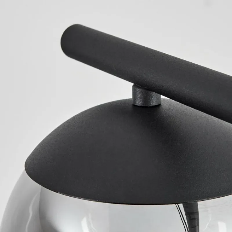 hofstein Suspension Agropoli Noir, 4 lumières