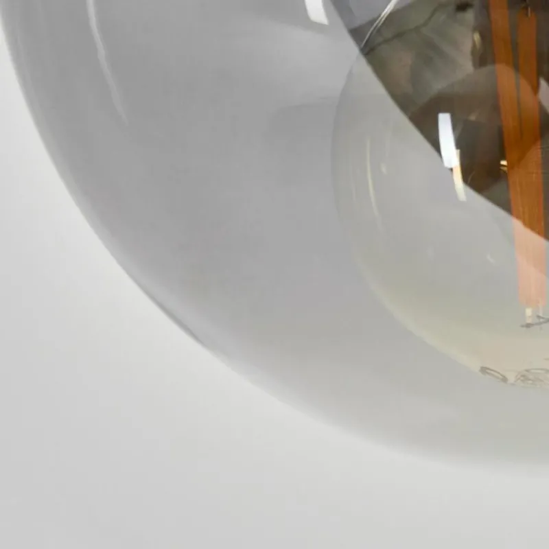 hofstein Suspension Agropoli Noir, 4 lumières