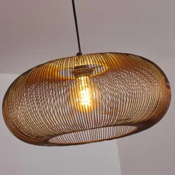 hofstein Suspension Agueda Noir, 2 lumières